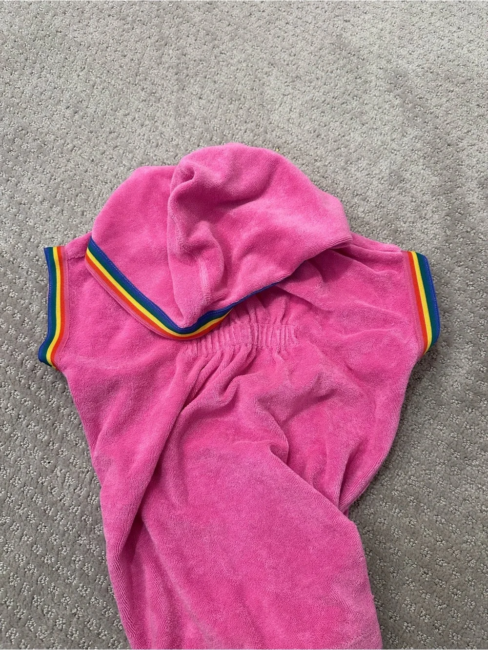Hanna Andersson Girls Swim Bundle, Terry Hooded Cover-Up Mermaid Bathing Suit 3T